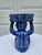 Blue Vintage Chinoiserie Blue White Ceramic Monkey Dish - 8.25" Height For Sale - Image 8 of 12