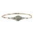 1910s Art Deco 18k Gold Platinum Topped Diamond Bracelet For Sale