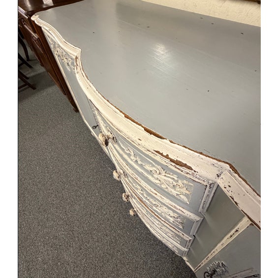 Wood 19th Century French Louis XV Style Oak Buffet Sideboard, Country French, Circa 1870 For Sale - Image 7 of 9