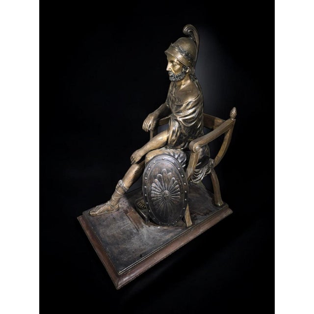 Monumental Roman Bronze Sculpture, 1950 For Sale - Image 15 of 18