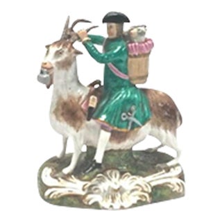 Antique Derby Tailor Riding Goat Figure For Sale