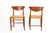 Cinnamon Set of Model 317 Dining Chairs by Peter Hvidt & Orla Mølgaard Nielsen For Sale - Image 8 of 9