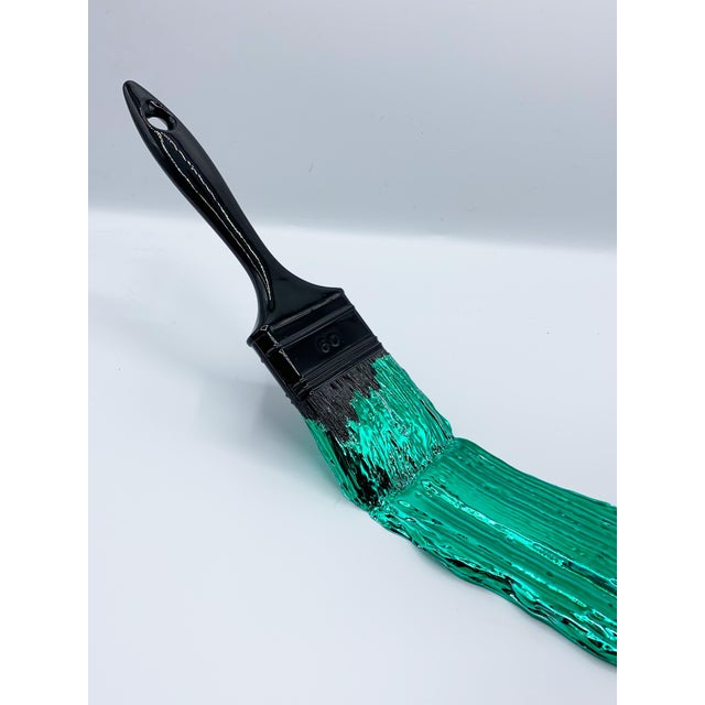 Santicri Green Brush Resin sculpture Edition of 100 copies Can be hung or placed. Dimensions: 40 x 17 x 1 cm This piece is...