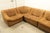 1970s 1970s De Sede Attributed Vintage Ds-46 Modular Sofa in Cognac Buffalo Leather, Set of 6 For Sale - Image 5 of 11