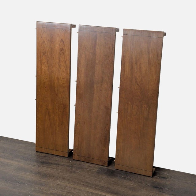 Brown Thomasville Traditional Oval Extension Dining Set With 6 Cane-Back Chairs For Sale - Image 8 of 14
