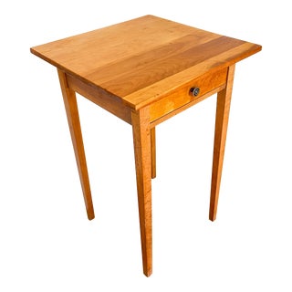1950s Vintage Cohasset Colonials Maple Shaker Side Table For Sale