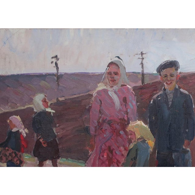 FREE SHIPPING worldwide. The painting will be rolled up and packed securely in a special protective tube. Note: The...