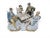Large Porcelain Figural Group from Capodimonte, 1950 For Sale - Image 3 of 10