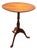 Antique Queen Anne-Style English Mahogany Tilt-Top Side Table With Round Top Early 20th Cen For Sale