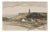 Mathurin Meheut, Brittany, Seaside Village, Engraving For Sale