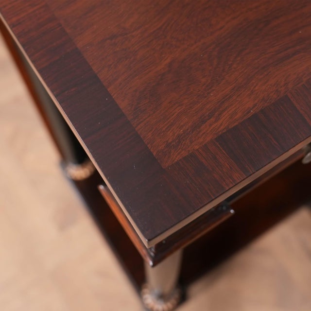 1980s Vintage John Scalia Console Table For Sale - Image 4 of 12