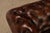 Chesterfield Style Tufted Brown Leather Sofa For Sale - Image 11 of 18