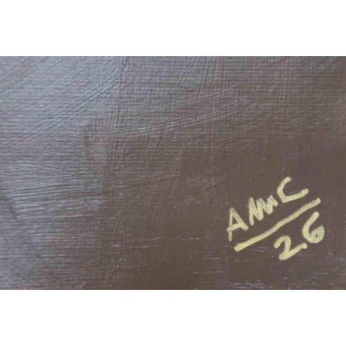 Anna Maria Caboni, Geometry 4, Acrylic Painting, 2026 For Sale - Image 3 of 4