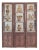 Vintage Chinese Three-Panel Screen with Painted Classical Vessel Motifs For Sale