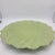 Contemporary Bordallo Pinheiro Platter Maple Leaf Round Green Ceramic Portugal Plate For Sale - Image 10 of 10