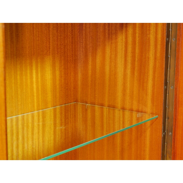 Wood Vintage German Display Cabinet, 1955 For Sale - Image 7 of 14