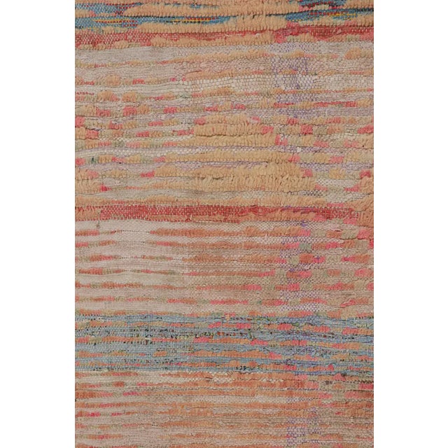 Vintage Moroccan Runner With Polychromatic Geometric Stripes, From Rug & Kilim For Sale In New York - Image 6 of 7