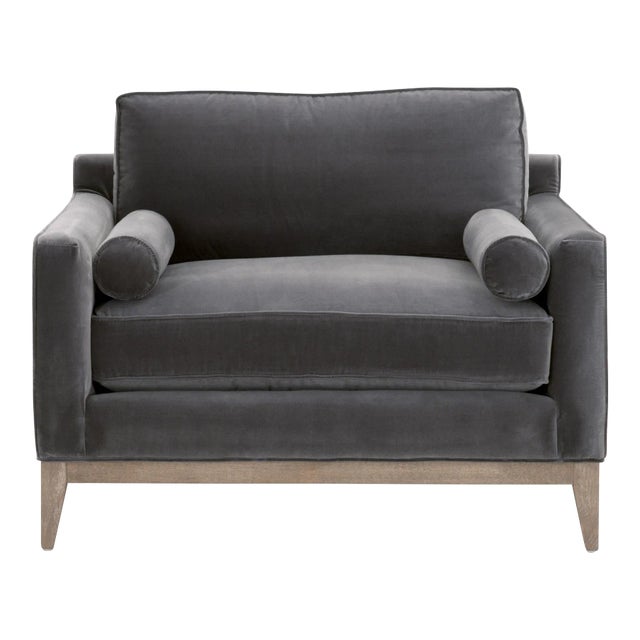 Parker Post Modern Sofa Chair For Sale