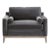 Parker Post Modern Sofa Chair For Sale