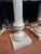 Tan 1950s Neo Classical Style Metal Indoor Lamps in the Style of Roman Columns For Sale - Image 8 of 11