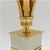 Metal Brass Table Lamp with Golden Leaves by Boulanger, 1970s For Sale - Image 7 of 11
