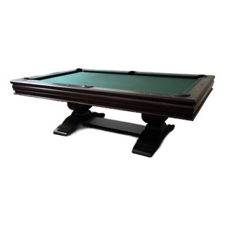 Brunswick Mackenzie Pool Table in Deep Madeira Color For Sale