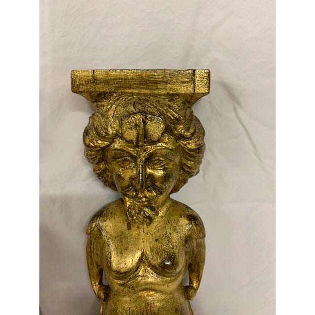 Late 19th Century Wood Architectural Figurative Accents - a Pair For Sale In Boston - Image 6 of 11