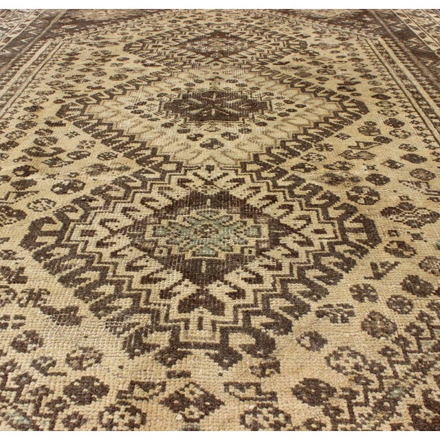 Keivan Woven Arts Vintage Persian Shiraz 5'2 X 7'9 For Sale In Atlanta - Image 6 of 13