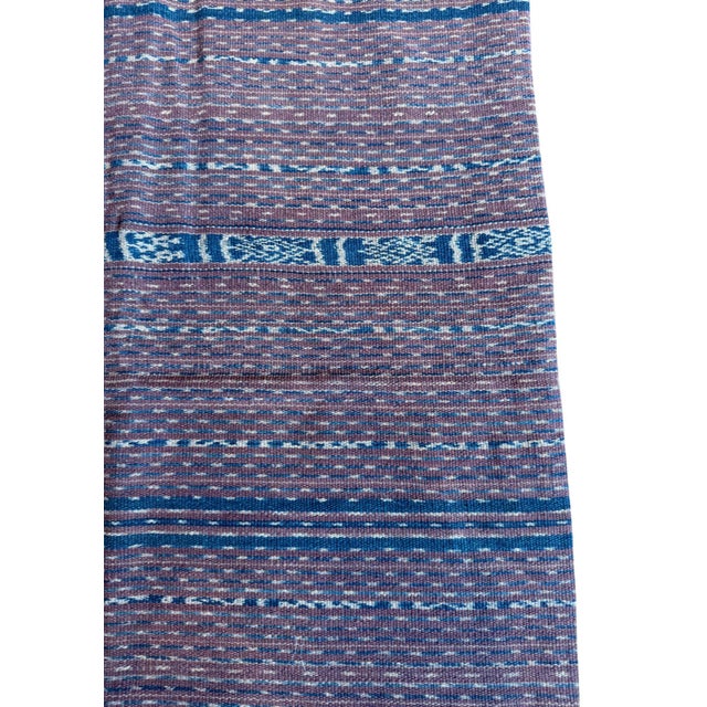 Ikat Textile From Lembata Stunning Tribal Motifs, Indonesia C. 1920 For Sale - Image 4 of 4