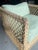Rare authentic vintage McGuire San Francisco matching sofa and lounge chair set. This exceptional set features the...