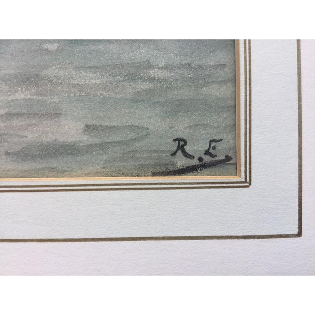 19th Century Émile Raissiguir, The Seine at the Pont Neuf, 1884, Watercolor For Sale - Image 5 of 7