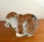 1970s Art Glass Crystal Bear Figure For Sale - Image 5 of 5