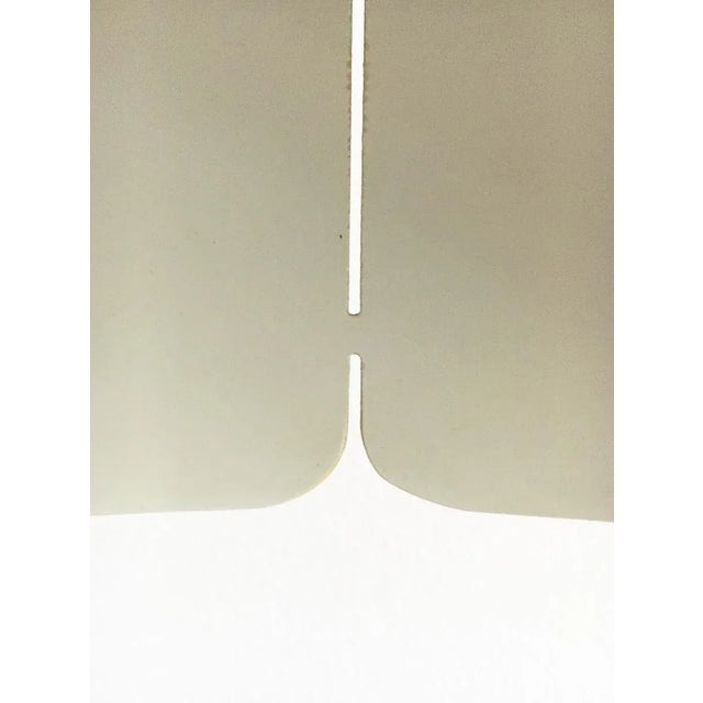 White Vintage Swiss Space Age Pendant Lamp from Temde For Sale - Image 8 of 18