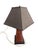Vintage designer Frederick Cooper lamp with the original shade and copper base. Frederick Cooper lamps are made from the...