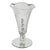 Heisey Lariat Orchid Etched Footed Elegant Glass Vase 7" For Sale - Image 4 of 9