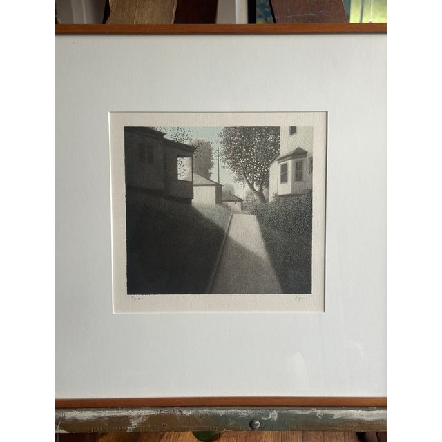 Mid-Century Modern 1980s Robert Kipniss 'Ohio Morning' Signed Lithograph 19/120 For Sale - Image 3 of 11