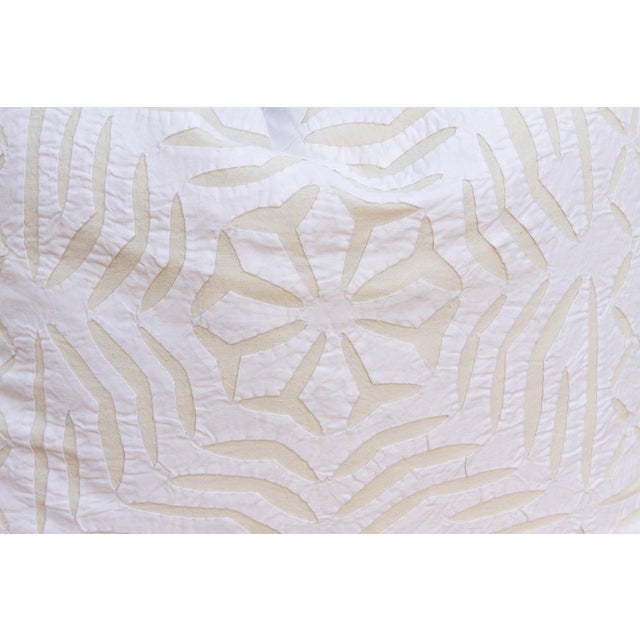 Olifa Applique Pillow Cover For Sale - Image 4 of 8