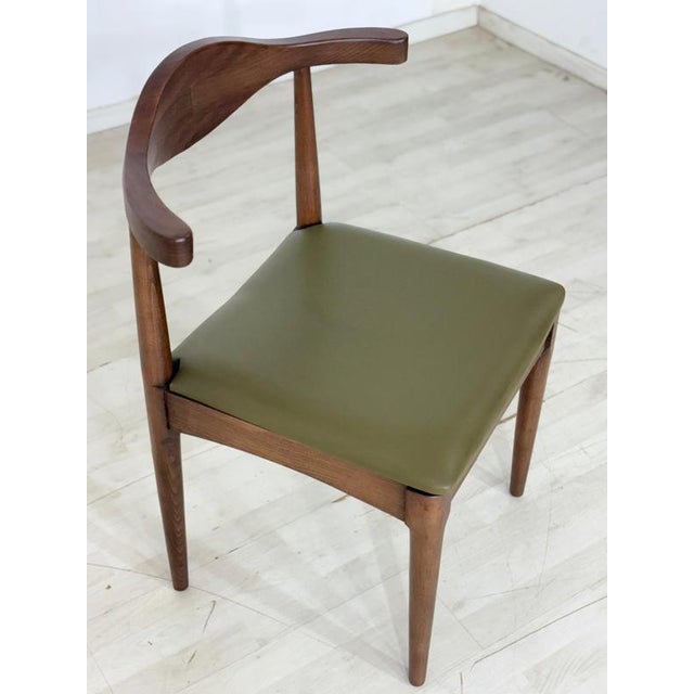 Vintage Living Room Chair in Walnut For Sale - Image 3 of 9