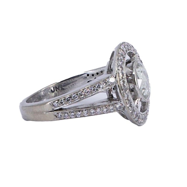 Contemporary Late 20th Century Rose Diamond Ring, Size 6.25 For Sale - Image 3 of 4