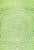 Sample - Schumacher X Celerie Kemble Feather Bloom Sisal Wallpaper in Emerald & Ore For Sale