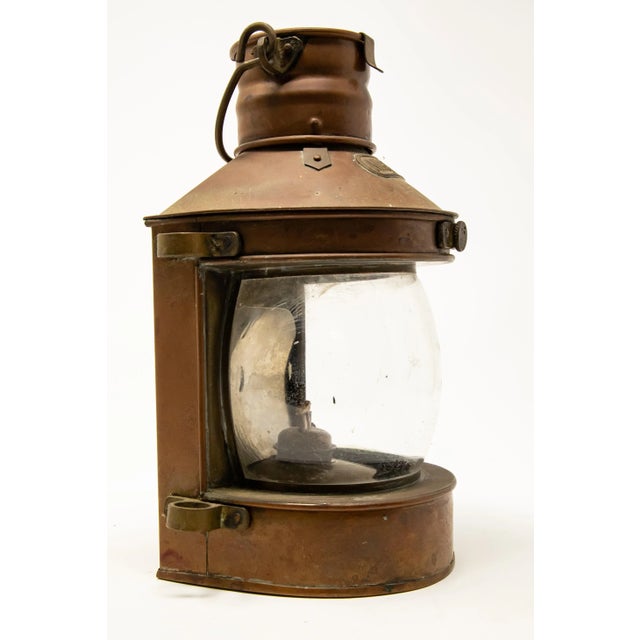 Offering this Masthead ship lantern made by Tung Woo out of Hong Kong. The Masthead label is still on top of the piece and...