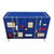 Dresser with Four Drawers in Blue Murano Glass, 1980s For Sale - Image 9 of 11