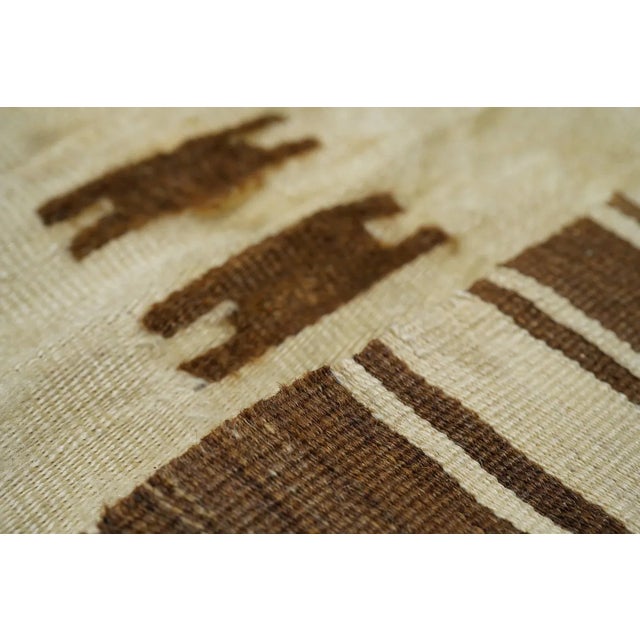 Kilim Rug 4'9'' X 6'3'' For Sale - Image 10 of 10