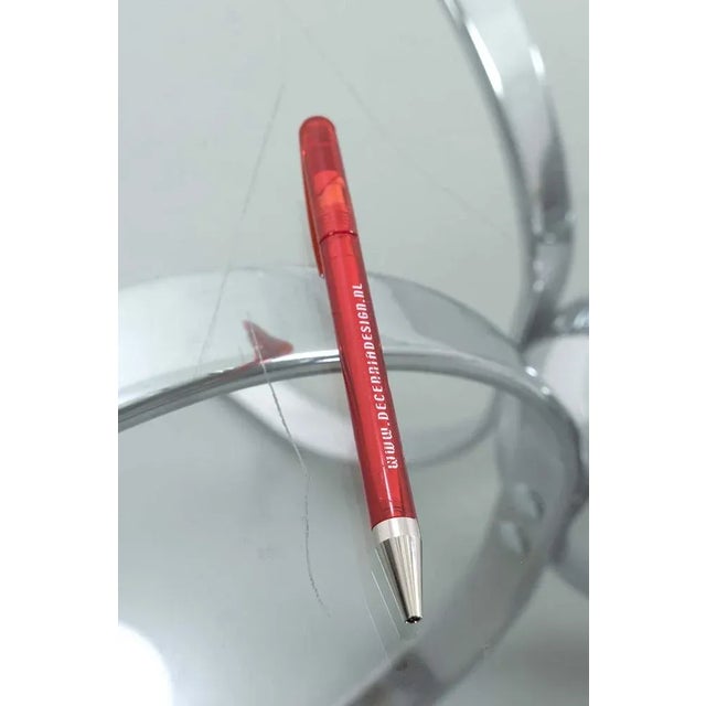 Vintage Chrome Coffee Table For Sale - Image 6 of 9