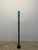 Koch and Lowy Postmodern Green Glass and Steel Floor Lamp, 1990s For Sale - Image 10 of 14