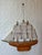 Rustic European 1980s Nautical Wooden Clipper Ship Wind Chime For Sale - Image 3 of 11