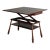 Teak Adjustable Transformer Coffee to Dining Table Expandable Dual Height Denmark Mid-Century Modern 1960s For Sale