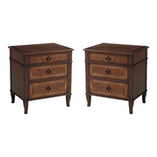 Pair of Italian NeoClassic Nightstands For Sale