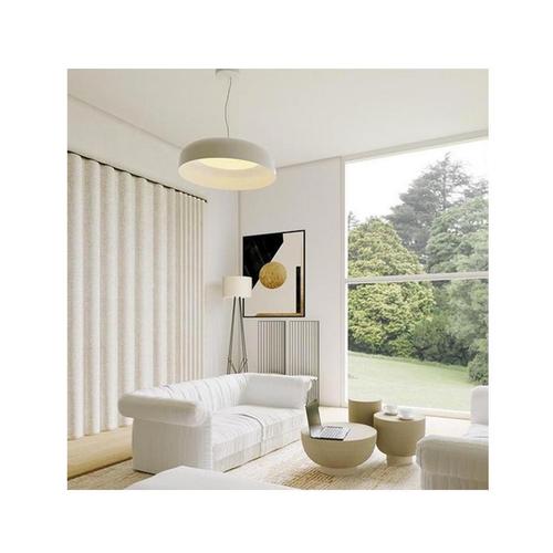 White Canopy 421 Suspension Lamp by Francesco Rota for Oluce For Sale - Image 4 of 7