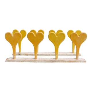 Heart Balloon Form Strand Yellow XLG For Sale